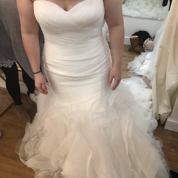 Pronovias Wedding Dress size 14 - Picture 4 of 8